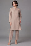 2 Piece Band Collar Kurta with Trouser