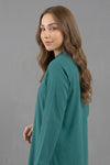 2 Piece Button-Down A-Line Kurta Palazzo