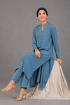 2 Piece Button-Detail Kurta Trouser