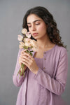 3 Piece Long Jacket with Camisole & Trouser