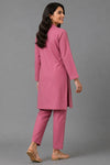 2 Piece Band Collar Kurta & Straight Trouser