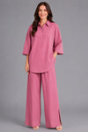 2 Piece Collared Shirt & Trouser