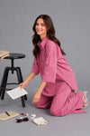 2 Piece Collared Shirt & Trouser