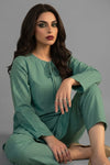 2 Piece Round Tie-Neck Kurta Shalwar