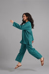 2 Piece Loose Fitted Shirt & Trouser