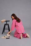 2 Piece Collared Shirt & Trouser