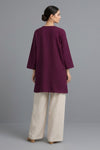 2 Piece Relaxed Fit Kurta with Wide Leg Pants