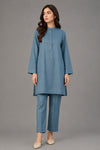 2 Piece Button-Detail Kurta Trouser