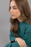 2 Piece Button-Down A-Line Kurta Palazzo