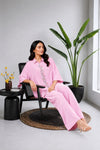 Rose Pink 2-Piece Luxe Co-Ord Set
