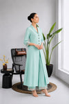 Aqua Green 2-Piece Luxe Lapel Prêt Suit