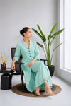 Aqua Green 2-Piece Luxe Lapel Prêt Suit